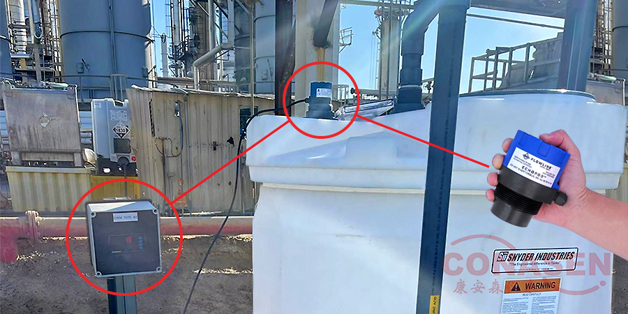 炼油厂烧碱罐EchoPodUG03超声波液位仪
